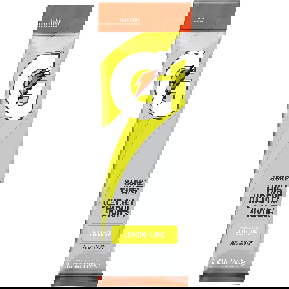 Activity Drinks; Drink Type: Activity ; Form: Powder ; Container Yields (oz.): 16.90 ; Container Size: 16.90 ; Flavor: Lemon-Lime ; Drink Content Features: Hydration Electrolytes Single Serve